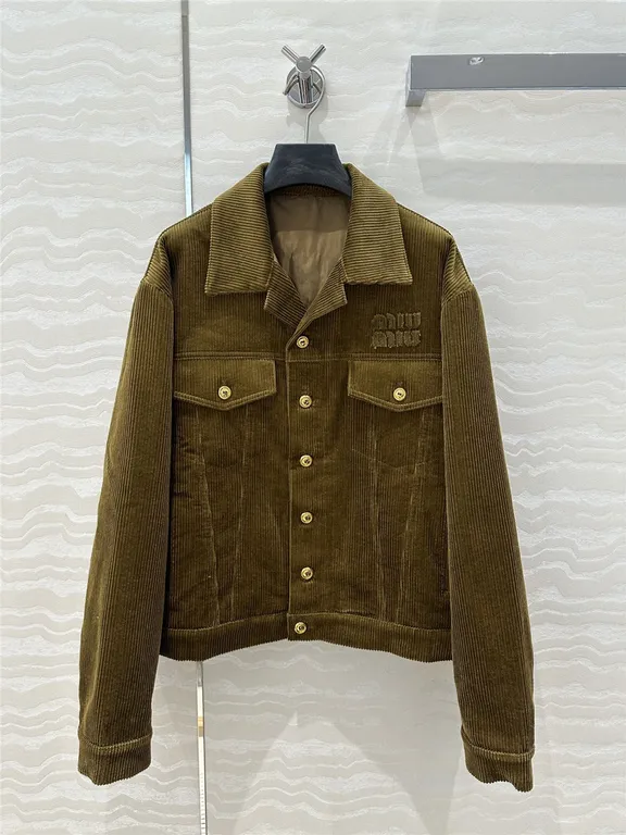 Miumiu corduroy jacket